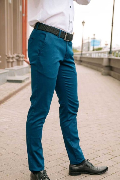 Купить синие брюки мужские в Минске - Akcent for Men