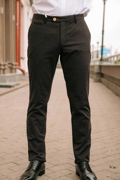Купить черные брюки мужские недорого в Минске - Akcent for Men